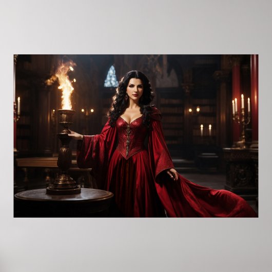 De Vrouwe van Magick Poster (Voorkant)