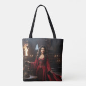 De Vrouwe van Magick Tote Bag (Achterkant)