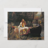 De Vrouwe van Shalott 1888 John William Waterhouse (Voorkant)
