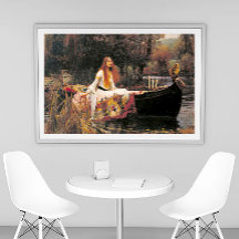 De Vrouwe van Shalott 1888 John William Waterhouse