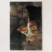 De Vrouwe van Shalott 1888 John William Waterhouse Legpuzzel (Verticaal)