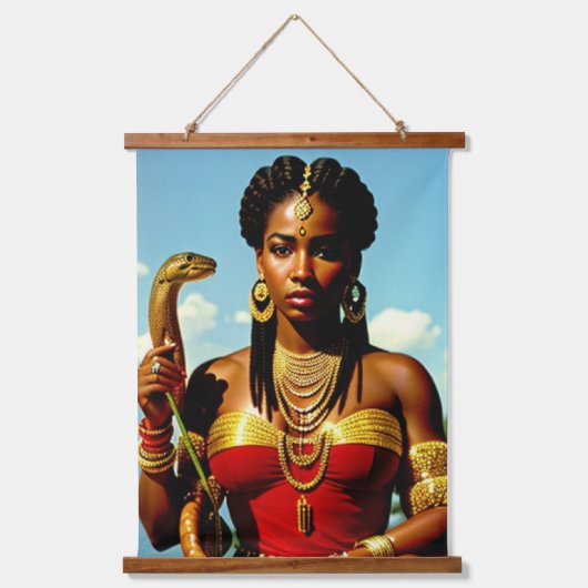 De vrouwelijke arriors hangend wandkleed (Voorkant 3)