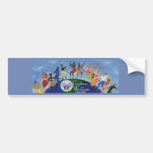 De vrouwelijke Bumpersticker verzamelen