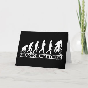 De Vrouwelijke Fietser van de evolutie Kaart