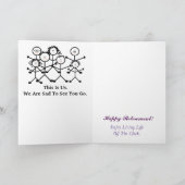 De vrouwelijke Grote Kaart van de Pensionering (Binnen)