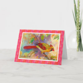 De vrouwelijke Hoofd Lege Kaart van de Nota