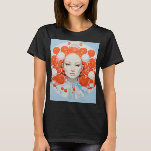 De vrouwelijke schoonheid t-shirt