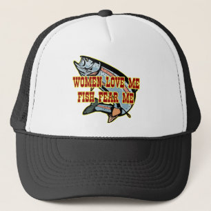De vrouwen houden van me Vissen vrezen me Trucker Pet