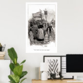 De vrouwen in de straten poster (Thuiskantoor)