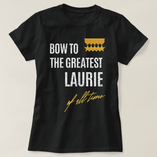 De vrouwen komen bij de grootste laurie van de tij t-shirt (Design voorkant)