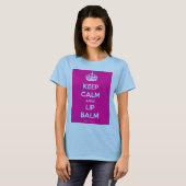 DE VROUWEN KUNNEN HET T-SHIRT VAN DE KALM LIP BALM (Voorkant volledig)