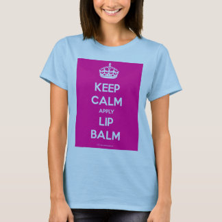 DE VROUWEN KUNNEN HET T-SHIRT VAN DE KALM LIP BALM