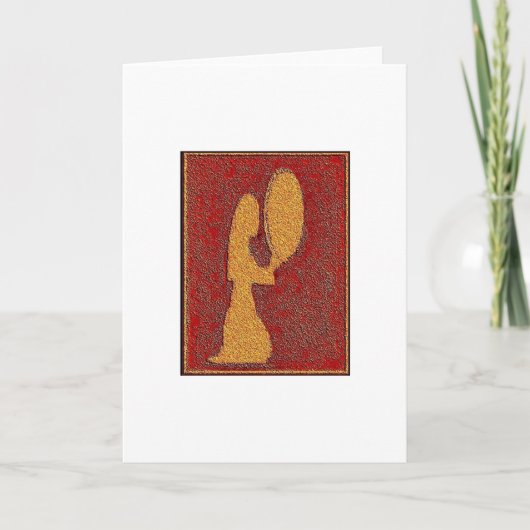 De vrouwen ontwerpen het Trommelen Kaart (Voorkant)