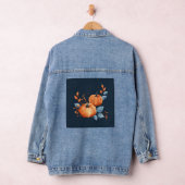 De Vrouwen Pompoen Mode Denim Jas Jacket (Hangar)