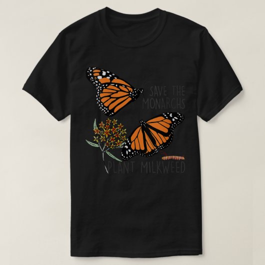 De vrouwen redden het Plant van de monarchen een b T-shirt (Design voorkant)