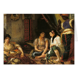 De vrouwen van Algiers in hun appartement, 1834