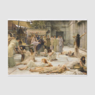 De vrouwen van Amphissa door Lawrence Alma-Tadema Tissuepapier