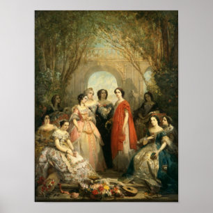 De vrouwen van de Comedie Francaise Poster