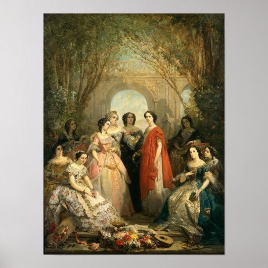 De vrouwen van de Comedie Francaise Poster (Voorkant)