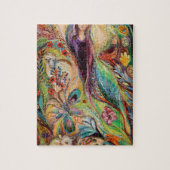 De vrouwen van het verhaal van Rachel in Tanakh Legpuzzel (Verticaal)