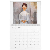 De vrouwen van Modigliani 2027 Kalender (Jan 2027)