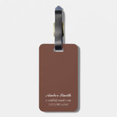 De vrouwen vliegen het Poster van de Reis Bagagelabel (Achterkant verticaal)