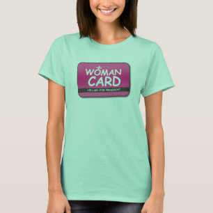 De vrouwenkaart t-shirt