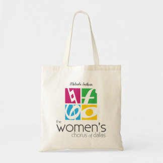 De vrouwenorganisatie Dallas Logo Tote Bag