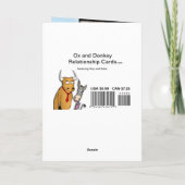 De vrucht van de baarmoeder kaart (Achterkant)