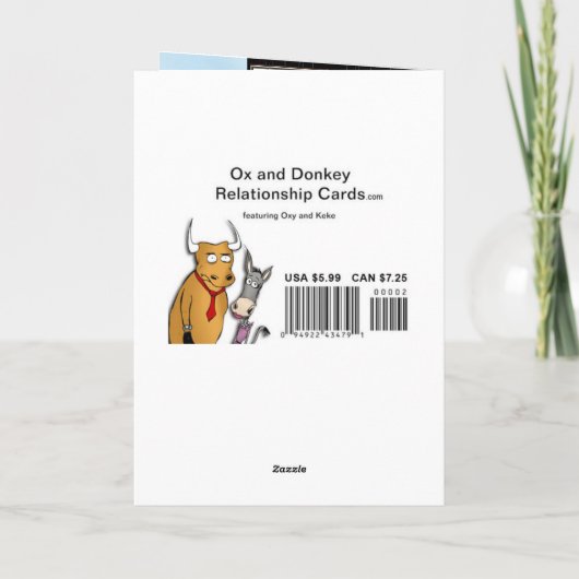 De vrucht van de baarmoeder kaart (Achterkant)