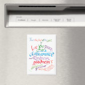 De vrucht van de Geest Bijbelvers Magneet (Insitu (Vaatwasser))