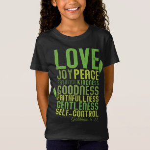 De Vrucht van de Geest geeft Christelijke Bijbel V T-shirt