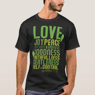 De Vrucht van de Geest geeft Christelijke Bijbel V T-shirt