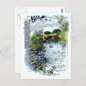 De vrucht van de geest is liefde briefkaart (Voorkant / Achterkant)