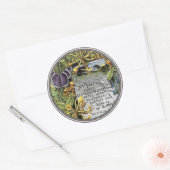 De Vrucht Van De Geest Ronde Sticker (Envelop)