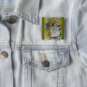 De Vrucht Van De Geest Vierkante Button 5,1 Cm (In situ)