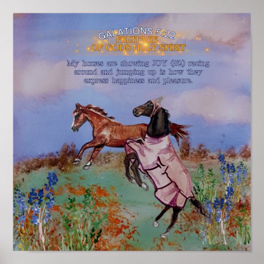 DE VRUCHT VAN GODEN Heilige Geest Poster (Voorkant)