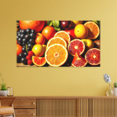 DE VRUCHT VAN HET LEVEN 4 CANVAS AFDRUK (Insitu (Woonkamer))