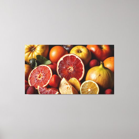 DE VRUCHT VAN HET LEVEN 5 CANVAS AFDRUK (Voorkant)