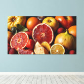 DE VRUCHT VAN HET LEVEN 5 CANVAS AFDRUK (Insitu (Houten vloer))