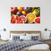 DE VRUCHT VAN HET LEVEN 6 CANVAS AFDRUK (Insitu (Slaapkamer))