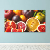 DE VRUCHT VAN HET LEVEN 6 CANVAS AFDRUK (Insitu (Houten vloer))