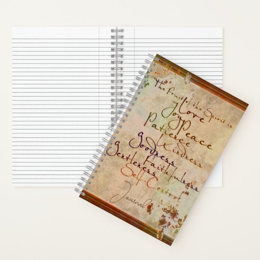 De vrucht van het tijdschrift Spirit Notitieboek (Binnen)