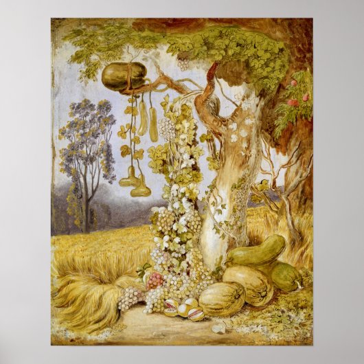 De vruchtbaarheid van de aarde poster (Voorkant)