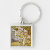 De vruchtbaarheid van de aarde sleutelhanger (Voorkant)