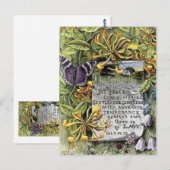 De vruchten van de gedistilleerde drank briefkaart (Voorkant / Achterkant)