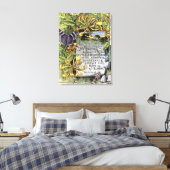 De vruchten van de gedistilleerde drank canvas afdruk (Insitu (Slaapkamer))