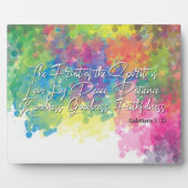 De vruchten van de gedistilleerde drank - Galatian Fotoplaat (Voorkant)