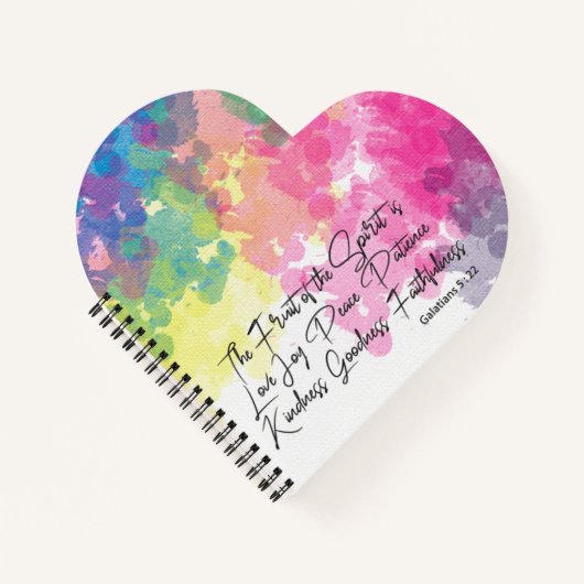 De vruchten van de gedistilleerde drank - Galatian Notitieboek (Voorkant)