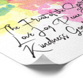 De vruchten van de gedistilleerde drank - Galatian Poster (Hoek)